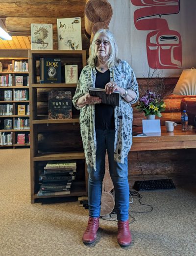 Susan Musgrave Poetry Reading Masset library April 20, 2023